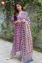Bizzy Lizzy Kurta Pant With Dupatta In Block Print
