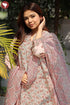Chanderi Silk Kurta in Floral Block Print
