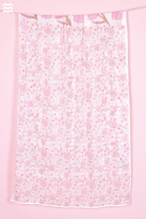 Mulmul Cotton Momo Wrap In Block Print