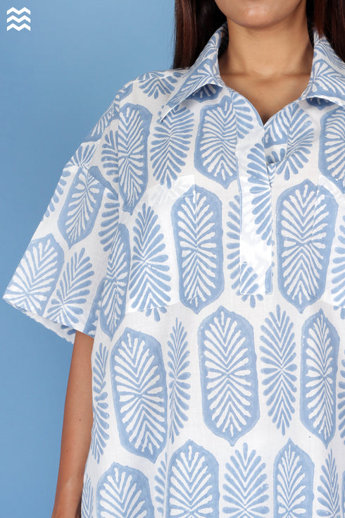 Cambric Cotton Co-Ord SetIn Block Print