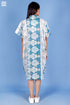 Mulmul Cotton Patricia Dress In Block Print