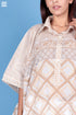 Mulmul Cotton Caftan In Assorted Block Print