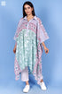 Mulmul Cotton Midi Caftan In Block Print