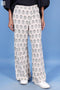 Khaadi Cotton Flared Pant With Block Print