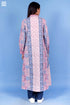 Slub Cotton Boss Kurta In Block Print