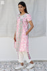 100% Cotton Slub Cotton Top in Hand Block Print