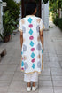 Rayon Long Top in Floral Block Print