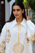 MulMul White Gold Beach Shirt