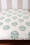 60s Cotton Duvet Cover In Block Print