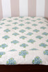 60s Cotton Duvet Cover In Block Print