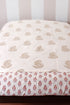 60s Cotton Duvet Cover In Block Print (Only Duvet Cover)