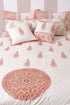 60s Cotton Duvet Cover In Block Print (Only Duvet Cover)