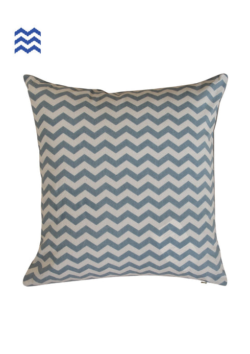 20s Cotton Cushion Cover Antipodean in Block Print