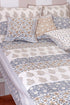 20s Cotton Bed Cover in Block Print
