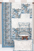 20s Cotton KING SIZE Bed Cover In Block Print