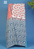 20s Cotton KING SIZE Bed Cover in Floral Block Print