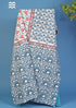 20s Cotton KING SIZE Bed Cover in Floral Block Print
