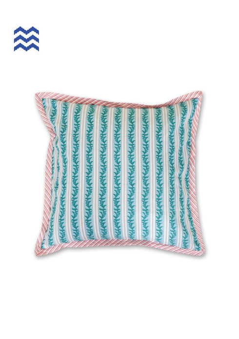 20s Cotton Cushion Cover In Floral Print