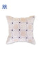 20s Cotton Cushion Cover in Block Print with Piping
