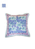 20s Cotton Cushion Cover In Floral BlockPrint