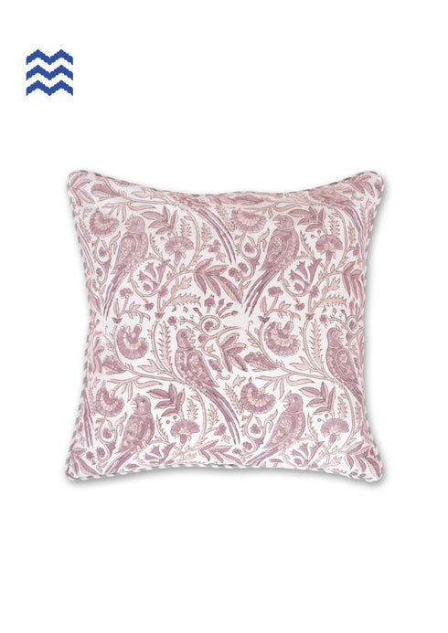20s Cotton Cushion Cover In Block Print