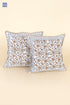 20s Cotton Cushion Cover in Block Print