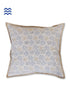 20s Cotton Cushion Cover in Floral Block Print