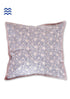 20s Cotton Large Cushion Cover In Block Print