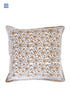 20s Cotton Large Cushion Cover In Block Print