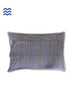 40s Cotton Pillow Cover in Floral Block Print