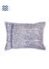 40s Cotton Pillow Cover in Block Print