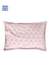 40s Cotton Pillow Cover in Block Print