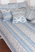 40s Cotton Pillow Cover in Floral Print