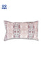 20s Cotton Cushion Cover in Block Print with Piping