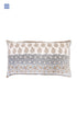 20s Cotton Large Cushion Cover In Block Print