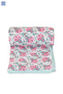 Mulmul Cotton Quilt in Floral Block Print