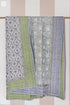 Mulmul Cotton Quilt In Floral Block Print