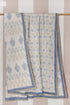 Mulmul Cotton Quilt In Floral Block Print