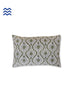 20s Cotton Cushion Cover in Floral Block Print