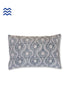 20s Cotton Cushion Cover in Floral Block Print