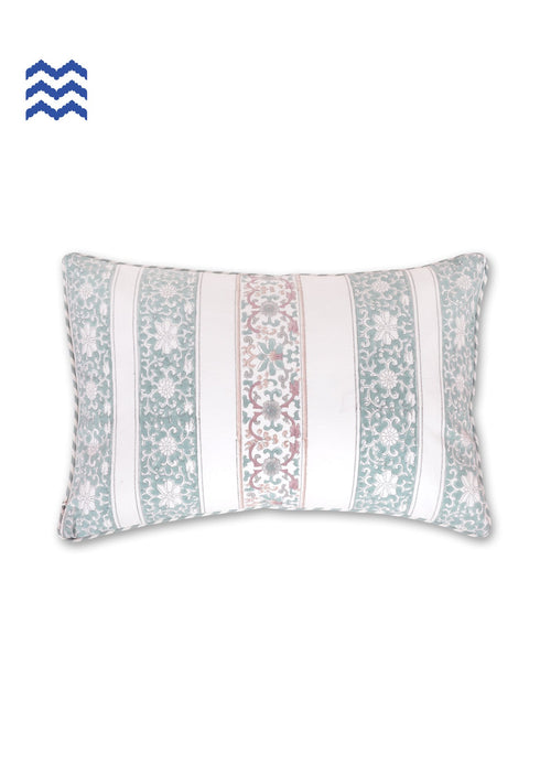20s Cotton Cushion Cover In Block Print