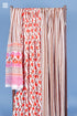 Cotton Crepe Dress Material With Dupatta in Block Print