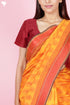 Maheshwari Saree In Block Print