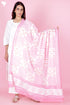 Mulmul Cotton Dupatta In Assorted Block Print