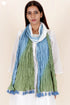 Mulmul Cotton Dupatta With Tassels