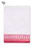 Handloom Cotton Bath Towel With Block Print Border