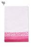 Handloom Cotton Hand Towel With Block Print Border