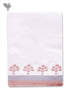 Handloom Cotton Hand Towel With Block Print Border
