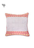 20s Cotton Cushion Cover in Floral Block Print