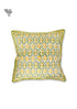 20s Cotton Cushion Cover In Ikat Block Print